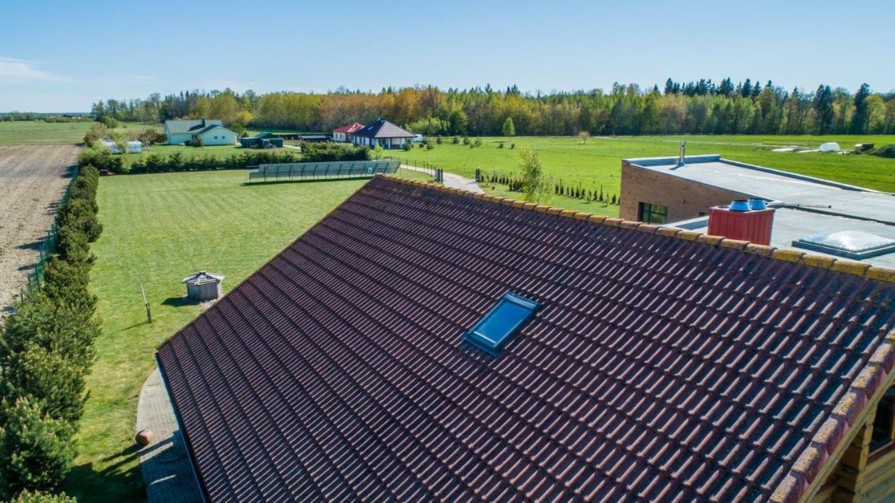 Privatus Rastinis Namas Su Pirtimi Deckiai Exterior foto